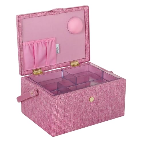 Hobby Gift Medium Sewing Box Organiser - color: Cherries