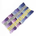 25 Skeins Double Mercerized Egyptian Cotton Embroidery Floss 8.75 Yards Per Skein for Cross Stitch Thread, Friendship Bracelets Floss, Craft Floss, Embroidery Floss Set (Set 5 (25 Skeins)) - color: Set 5 (25 Skeins)