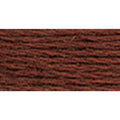DMC 117-3857 Mouline Stranded Cotton Six Strand Embroidery Floss Thread, Dark Rosewood, 8.7-Yard