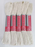 Daruma Sashiko Thread Thick 40M(43.7-Yard) Natural Color 5skains by Yokota