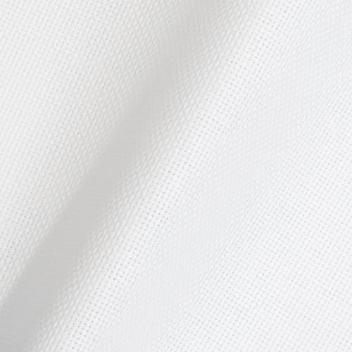 Aida Cloth 22 Count Cross Stitch Fabric,20×60inch (22CT,White) - color: White, size: 22CT