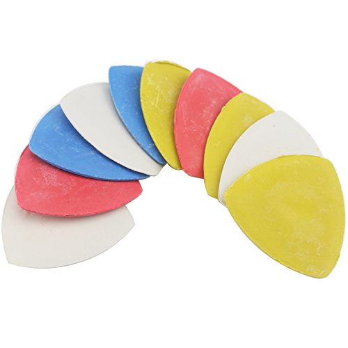 Ogrmar 10PCS Professional Tailors Chalk Triangle Marker Sewing Fabric Chalk