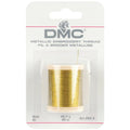 DMC Embroidery Thread - Metallic Gold Thread for Embroidery, Cross Stitch Projects, and Crafts - 43.7 Yards (40 Meters) - size: 43.7 yards