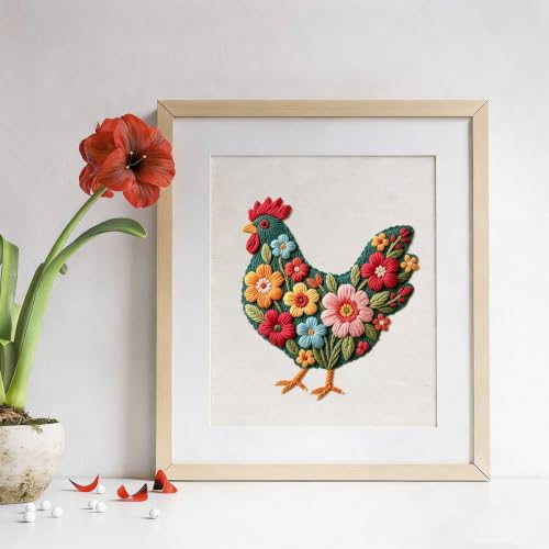 3 Packs Embroidery Kit for Adults, Embroidery for Beginners (Animal) - color: Animal