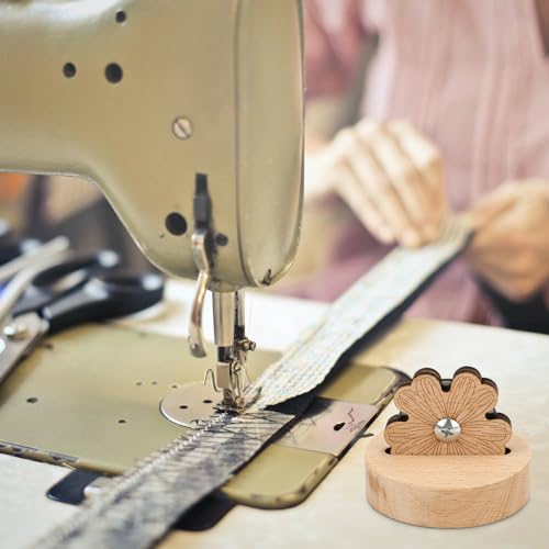 Daisy Thread Cutter, Tabletop Blade Saver Thread Cutter with Anti-Slip Stand Yarn Cutter Thread Cutting Tools Quilting Supplies for Sewing Seam