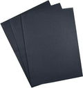 KCS 3 pc of 12" x 18"(30cmx45cm) Counted Cotton Aida Cloth Cross Stitch Fabric (Black,16CT) - color: Black, size: 16CT