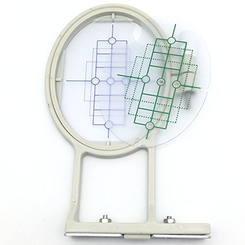YEQIN Embroidery Hoops 4 in 1 Set for Brother PE800 SE1900 PE770 780D PE700 PC6500 Brother Innovis 1250 700 Babylock Embroidery Machine Hoop - color: 4 in 1 Set