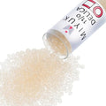Miyuki Delica Seed Beads - color: DB1409 - Crystal Glazed