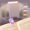 Gritin 19 LED Rechargeable Book Light for Reading in Bed - color: Purple