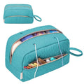 KarSyon Crochet Bag for Yarn Storage Knitting Crochet Supplies Accessories - color: Teal