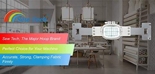 Sew Tech Embroidery Hoop for Brother, 1.6x2.4in 40x60mm PRH60 Machine Frame - size: 1.5x2.4" - EPF60