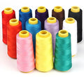 ilauke 12 x 1800 Yards Serger Thread Cones, All Purpose Polyester Thread - color: 12colors,1800yd