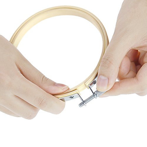 Caydo 12 Pieces 6 Inch Embroidery Hoops Set Bulk - style: 6 Inch