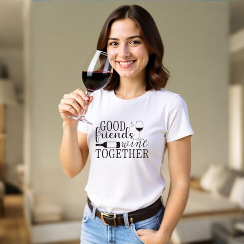 Dtf Transfers Ready to Press - 20Pcs Funny Wine Quote Iron on Transfers for Tshirts Wine Lover Iron on Decals Sassy Wine Sarcasm Heat Transfer Vinyl Stickers for Clothing Pillows Bag DIY Crafts - color: Funny Wine