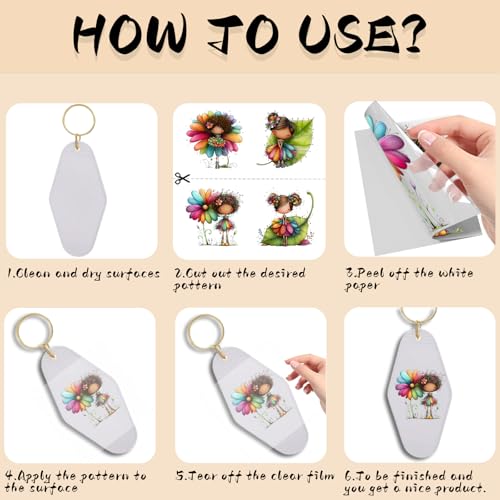 UV DTF Stickers 105 Pcs Whimsical Fairy UV DTF Cup Wrap for Glass - style: Whimsical Flower Fairy Girl