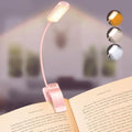 Gritin 9 LED Rechargeable Book Light for Reading in Bed - color: Pink