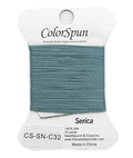 3-Strand Silk Needlepoint Thread, 10 Yard Smooth & Lustrous Silk Thread for Needlepoint, Hand Embroidery, Sewing & DIY Needlework to Family and Friends(Dusty Blue) - color: Dusty Blue