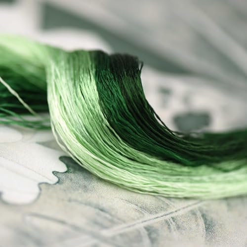 Natural 100% Mulberry Handmade Embroidery Silk Thread Silk Floss (91) - color: 91