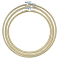 Dijedev 3PCS Embroidery Hoops 7/8/10 Inch Bamboo Circle Cross Stitch - size: 7/8/10 inch