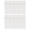 Generic 60Pcs Large Eye Needles 2.36" Stitching Needle Hand Sewing Embroidery Needle Stainless Steel for Leather Cross Stitch