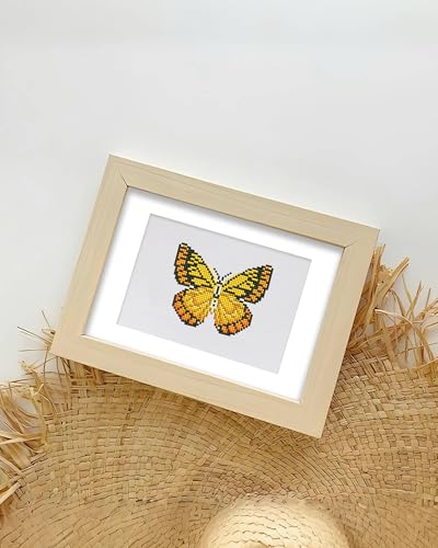 PeakLuv Small Diamond Art Kits Butterfly Mini Diamond Painting Kits - color: Butterfly