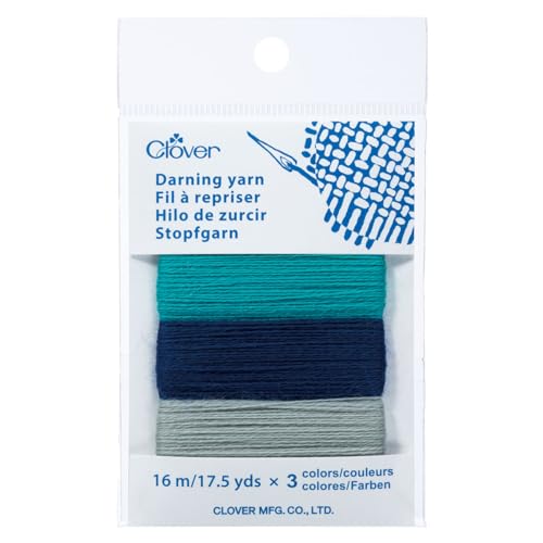 Clover Darning Yarn Blue