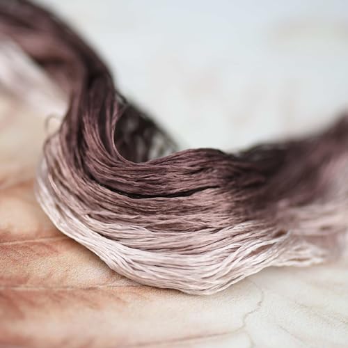 Natural 100% Mulberry Handmade Embroidery Silk Thread Silk Floss (59) - color: 59