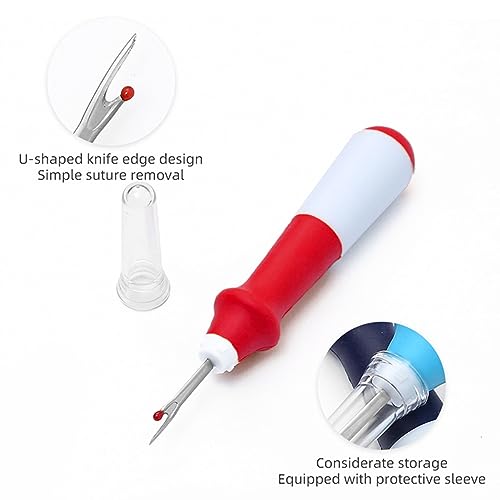 8 PCS Ergonomic Grip Seam Ripper, Colorful Seam Ripper Large Stitch Ripper Sewing Tool Thread Remover Tool with Handy Handles for Sewing Crafting Removing Embroidery Hems and Seams