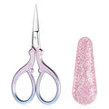 Sewing Embroidery Scissors, 3.6 inch Embroidery Scissors With Cover, Mini Scissor in a Pouch, Sharp Embroiderys Crochet Scissor Stainless Steel Sharp Tip Sewing for Needlework Arts & Crafts DIY Tools
