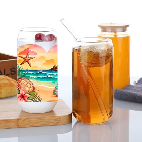 Camping UV Transfer Sticker 5 Sheet Waterproof 3D Camp Cup Wraps Stickers for 16OZ Glass Mug Rub On Transfer Furniture Craft DIY Crafts - style: Camp-5PCS