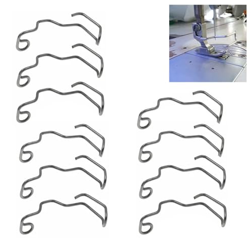TorSor 10 Pack Sewing Machine Finger Guard Safety Protector to Prevent Hands Hit Needle for Singer Classic Juki Consew Yamata Brother Strong Tough Chain Stitch Machines Beginner Sewer