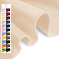 Nude Tones Soft Felt Sheet, 36" x 36", 1.6mm Thick Acrylic Felt Fabric - color: Nude Tones, size: 36 inch x 36 inch