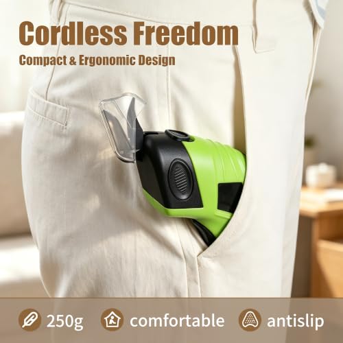 4.2V Cordless Electric Fabric Scissors with Case - style: With 1 Blade