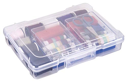 ArtBin 6946AB Photo & Craft Organizer 4" x 6" Box, [1] Plastic Storage Case, Clear - style: 1-Pack