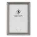 Lawrence Frames Bead Border Design, 3.5x5, Pewter - color: Pewter, size: 3.5x5