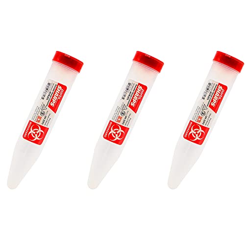 Ever Ready First Aid Porta Sharps Transportable Sharps Container with Locking Mechanism - 3 Count - size: 3 Count