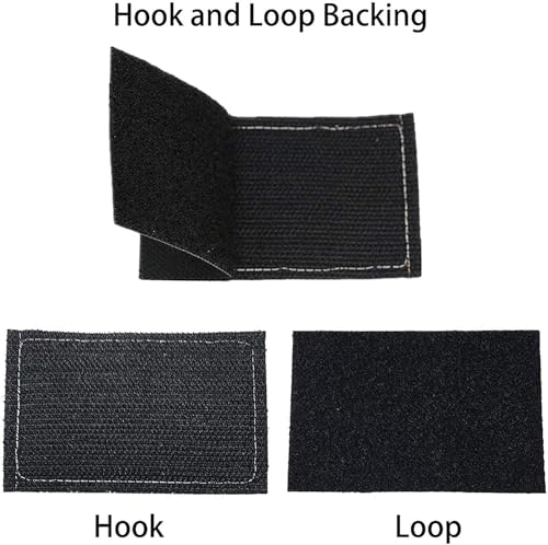 Peace was Never an Option Duck Knife Embroidered Hook Loop Funny Patch