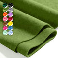 Moss 36" X 36" Felt Fabric Sheet - 1.6mm Thickness - color: Moss, size: 36" x 36"