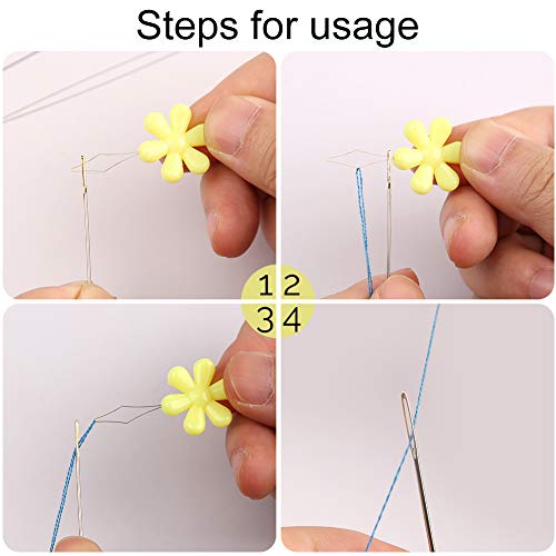 6 Pcs Beading Needles for Seed Beads Bead Needles for Jewelry Making - style: 6pcs