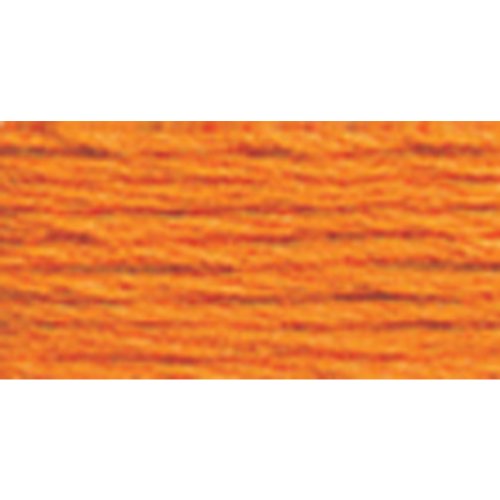DMC 116 8-740 Pearl Cotton Thread Balls, Tangerine, Size 8