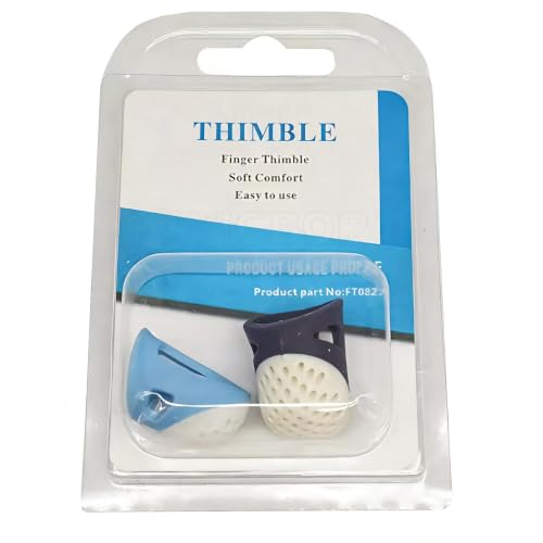 YICBOR 2PCS Silicone Thimble Non-Slip for Sewing Quilting DIY