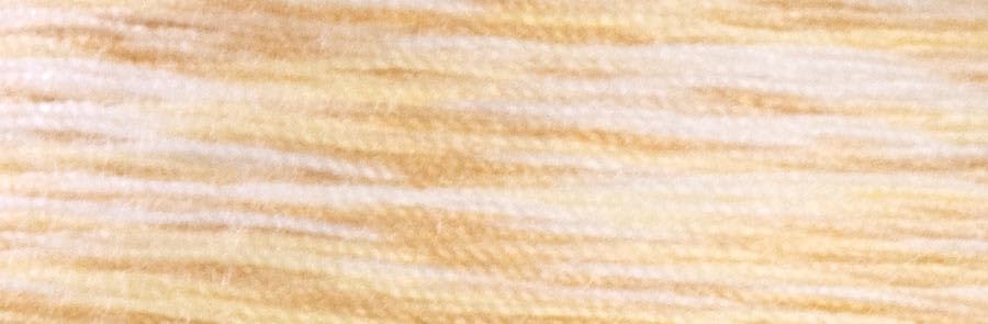Finesse Variegated Thread | 100% Polyester, 3ply, 50wt | 1100yds Stackable Thread Cones for Quilting and Sewing… (Cake Batter) - color: Cake Batter