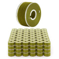 Mandala Crafts Olive Green 15J SA156 Prefilled Bobbin Thread, 144 PCs - color: Olive Green, size: Size A 144 X 142 Yards