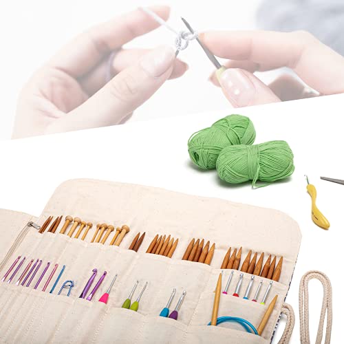 Teamoy Knitting Needle Crochet Hook Case Organizer Holder(up to 11"), Tree - color: Tree, size: 11 inches