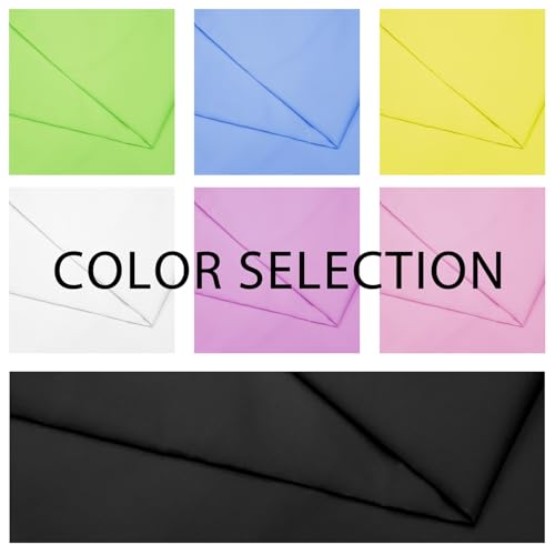 Pink Cotton Fabric 2 Yards, 100% Natural Cotton Poplin Fabric by The Yard, 59 Inches Wide Lining Fabric for Sewing Apparel Cloth Hard-Wearing & High-Density Embroidery Quilting, Sewing Material - color: Pink, size: 2Y