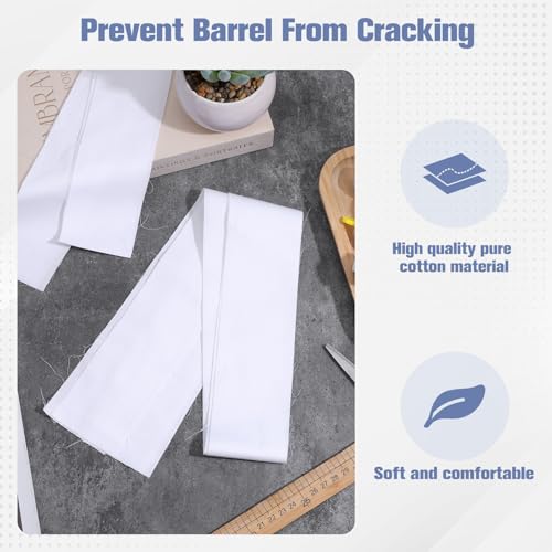 100 pcs White Jelly Cotton Fabric Patchwork Roll, 2.55 Inch Whitely-Cotton Patchwork Roll Precut Fabric Strips in White-Solid Color Quilting Strips for Quilts, Crafts, Rugs,DIY Sewing Projects