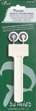 Clover 4031BK-B 487/W Double Tracing Wheel