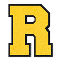 6 Inch Varsity Letter Patches Yellow Iron On Letters - color: Yellow, size: R