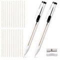 FunooFuno 28 Pcs Sewing Chalk Pencil Set, 2 Refillable Fabric Pencils