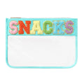 DYSHAYEN Clear Snacks Bag for Travel - color: Green-Snacks